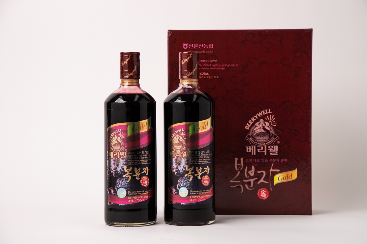 [선운산농협]베리웰복분자순액세트(700ml*2병)